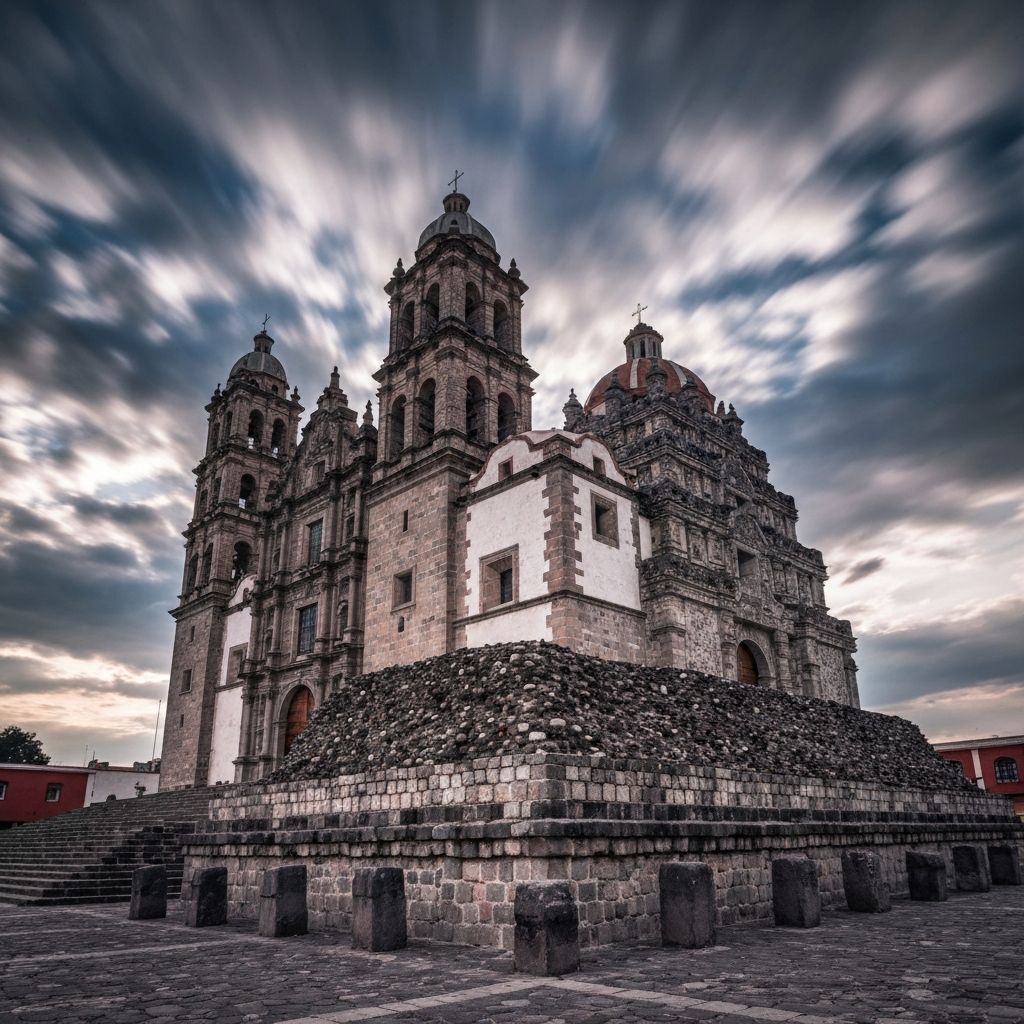 A 16th-Century Church Built on Top of an Ancient Aztec Temple