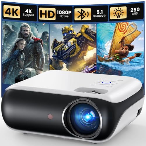 HAPPRUN Native 1080P Outdoor Smart Projector Review
