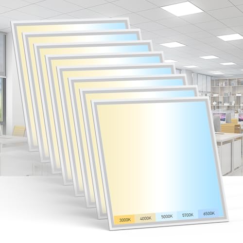AIKVSXER 8 Pack 2×2 LED Flat Panel Light Review