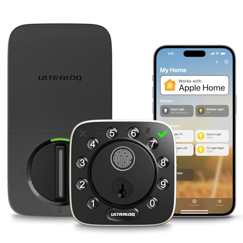 ULTRALOQ Bolt Fingerprint WiFi Smart Lock with Sensor Review