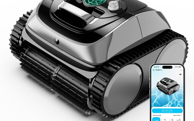 WYBOT C1 Cordless Robotic Pool Vacuum for Inground Review